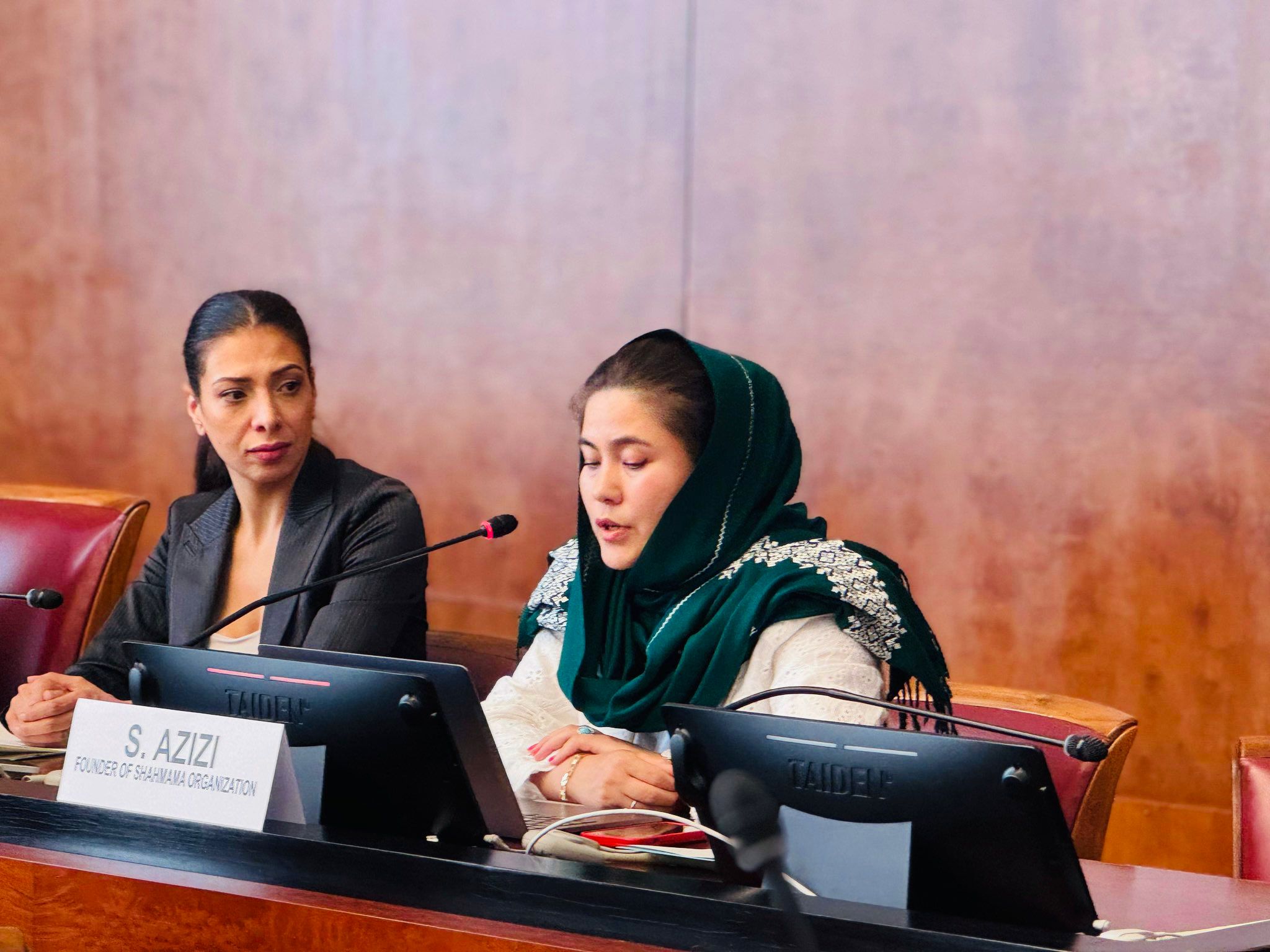 Shahmama at the WPHF Annual Report Launch