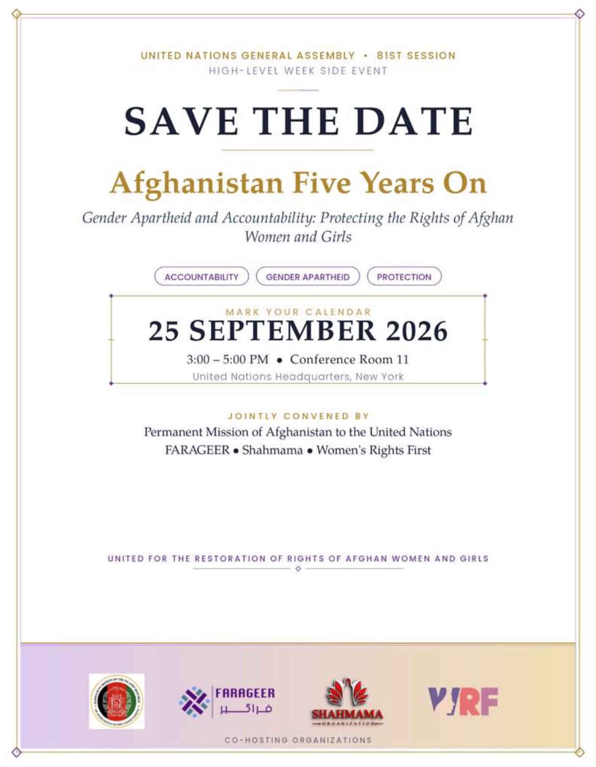Upcoming Event